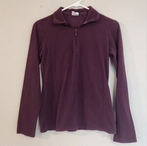 Women's Columbia Fleece Quarter Zip Size Small